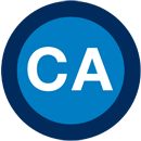 CA logo